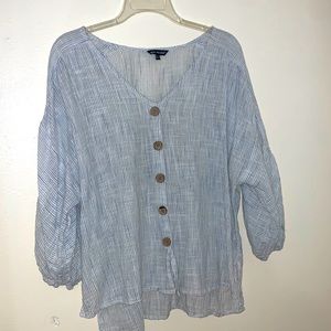 Strip down beach shirt by unique spectrum size L